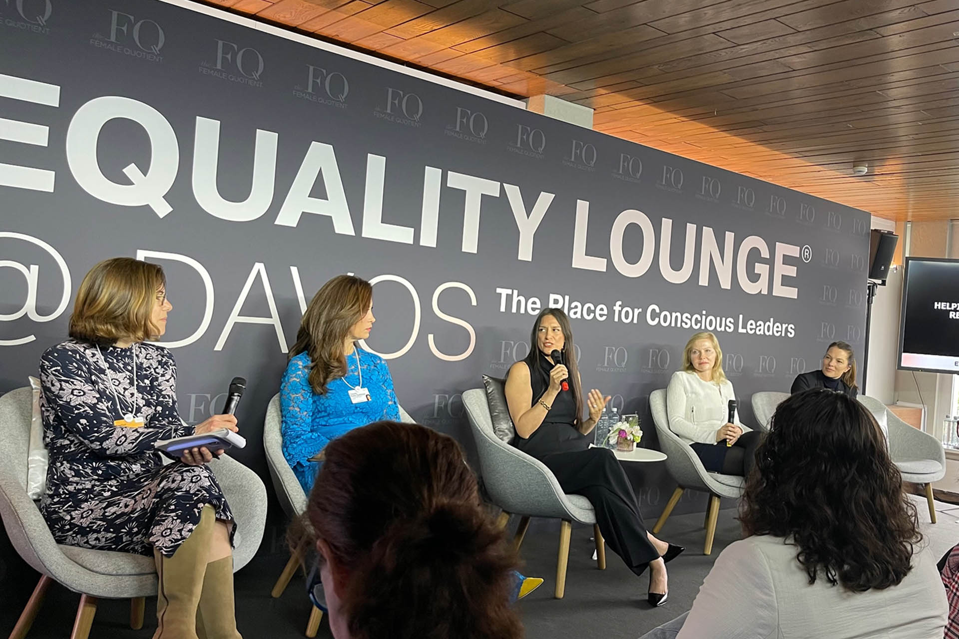 NZW AT FQ EQUALITY LOUNGE IN DAVOS